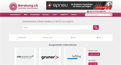 Desktop Screenshot of beratung.ch