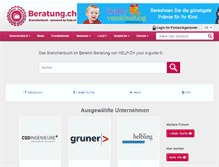Tablet Screenshot of beratung.ch